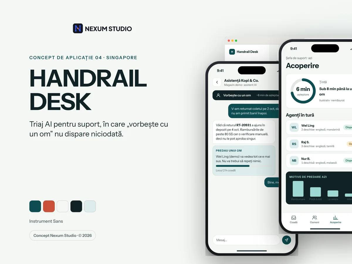 HANDRAIL DESK