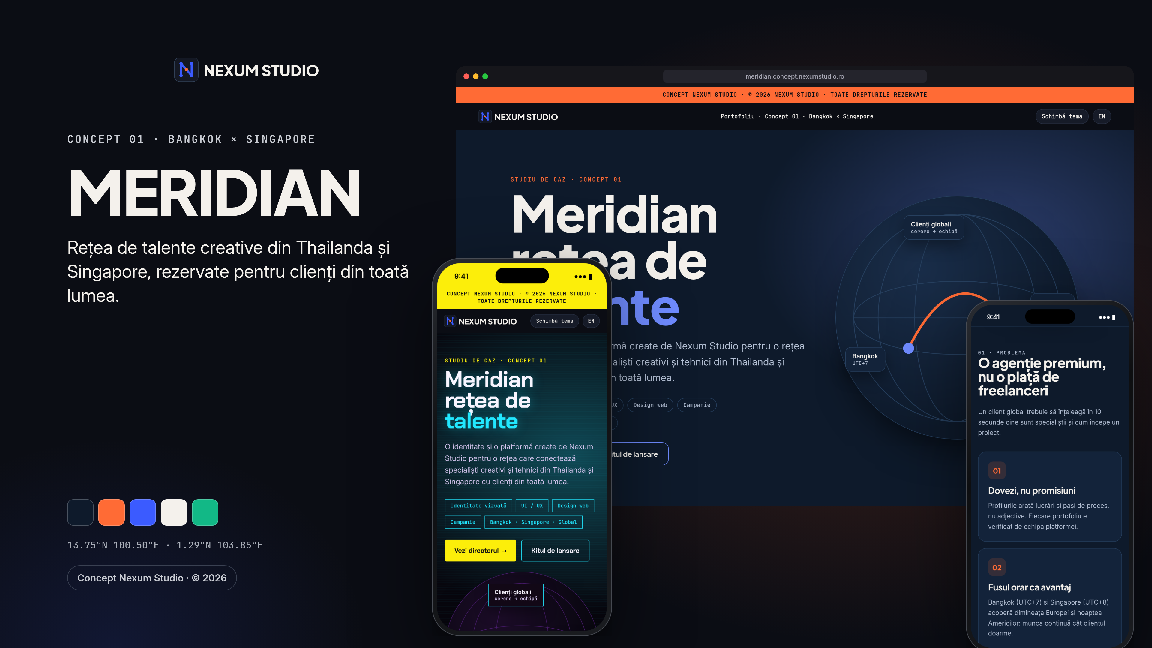 MERIDIAN: imagine principală