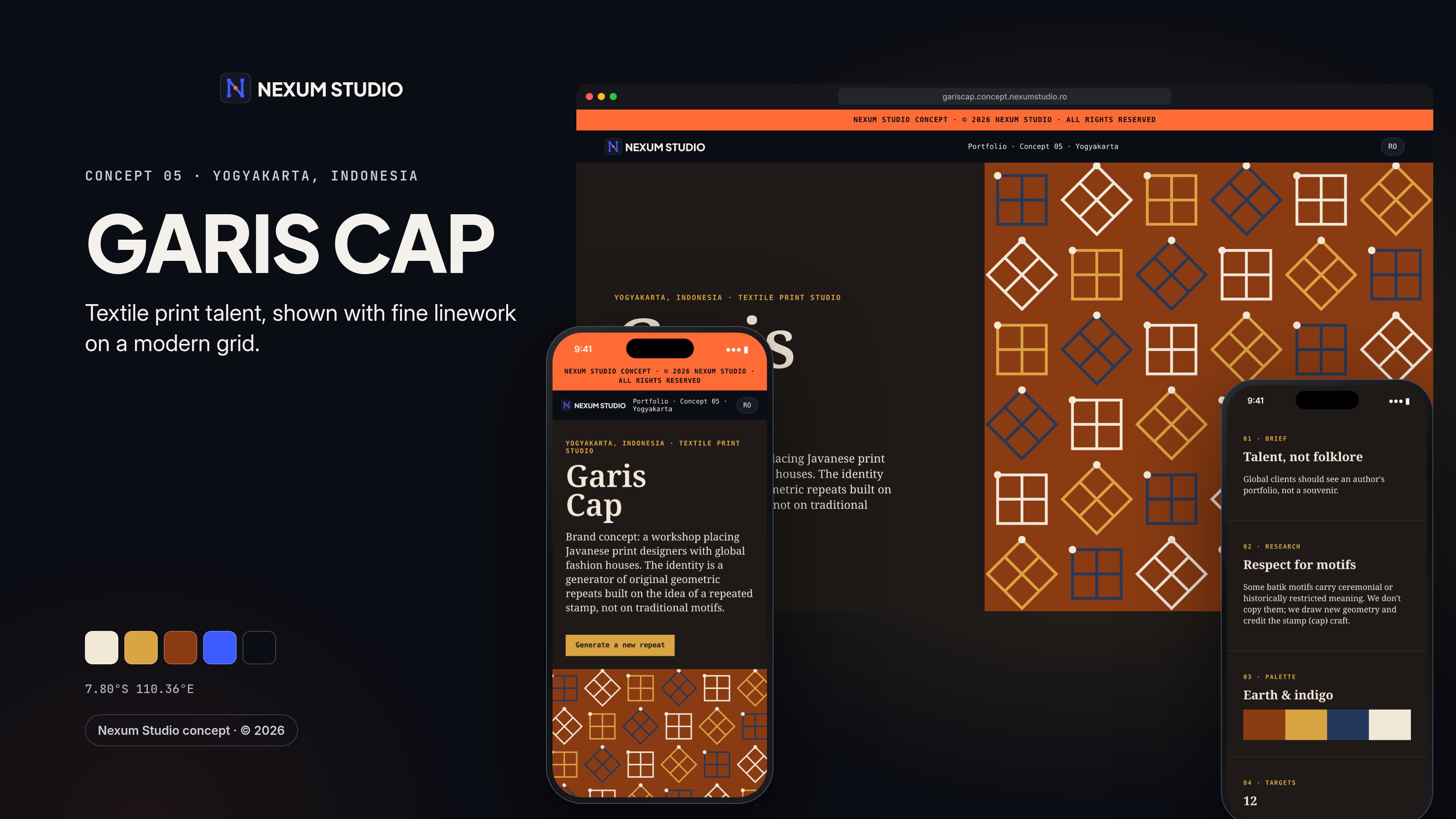 GARIS CAP: hero image