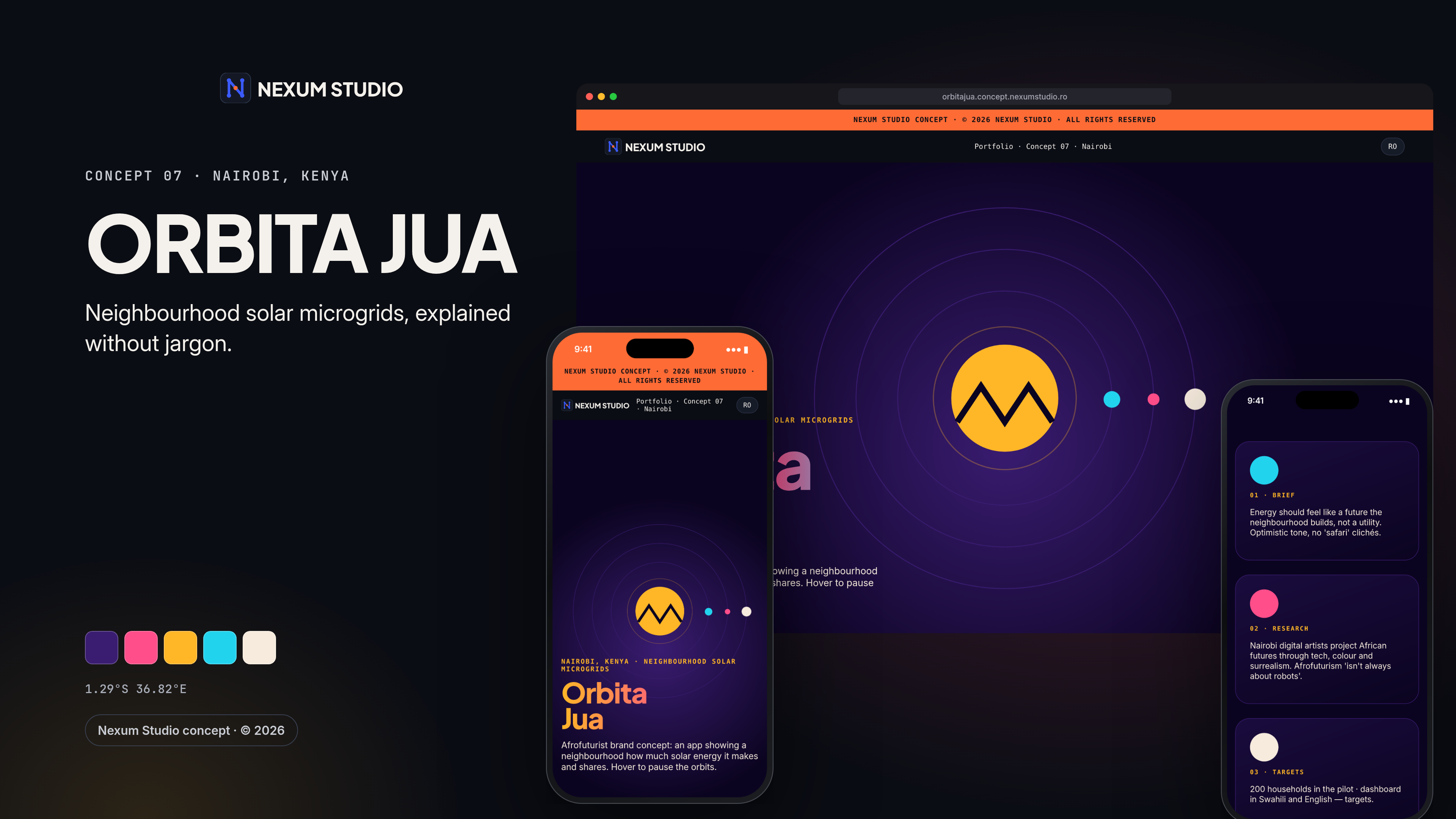 ORBITA JUA: hero image