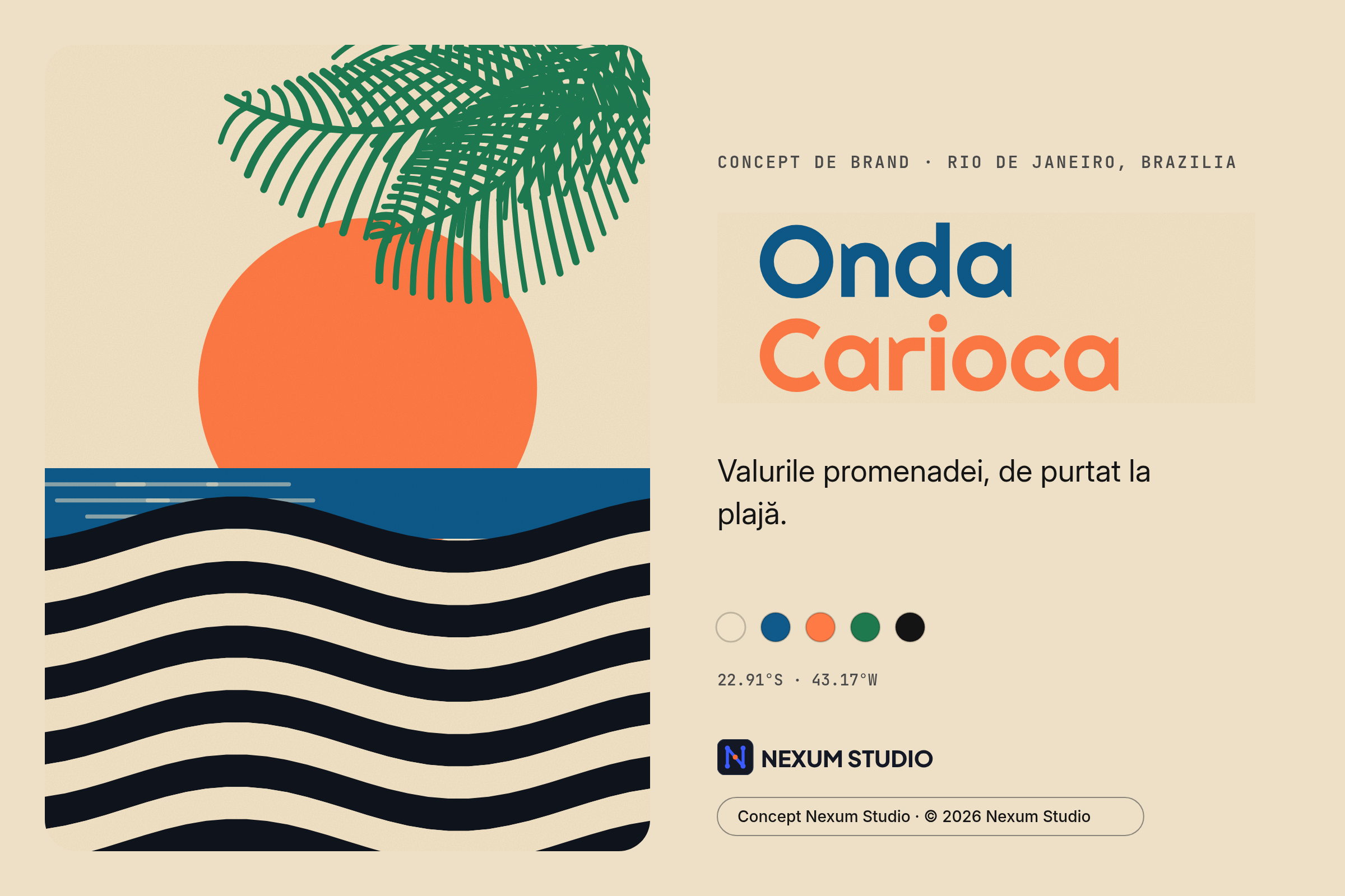 ONDA CARIOCA: card de brand