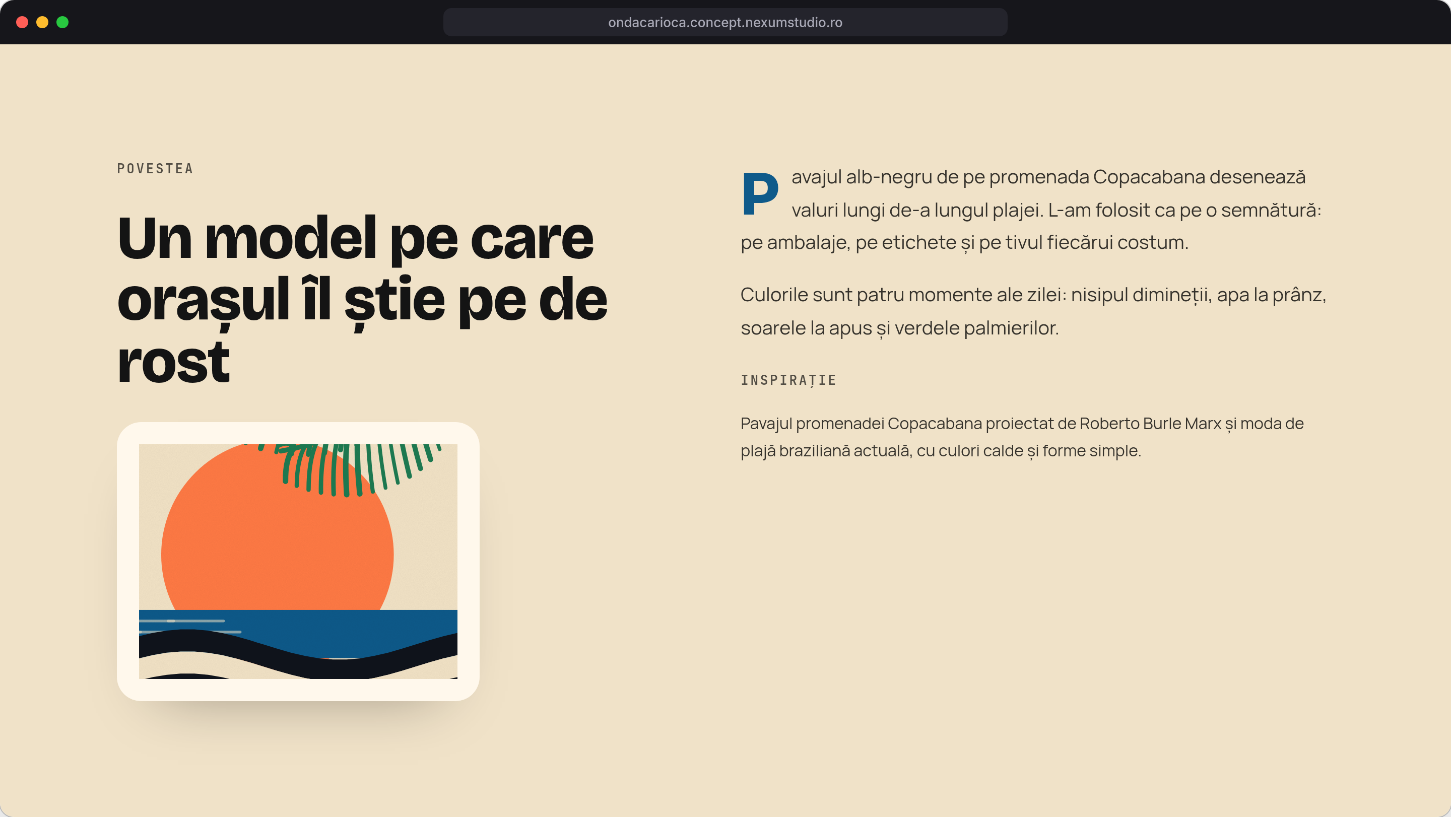 ONDA CARIOCA: Povestea, desktop