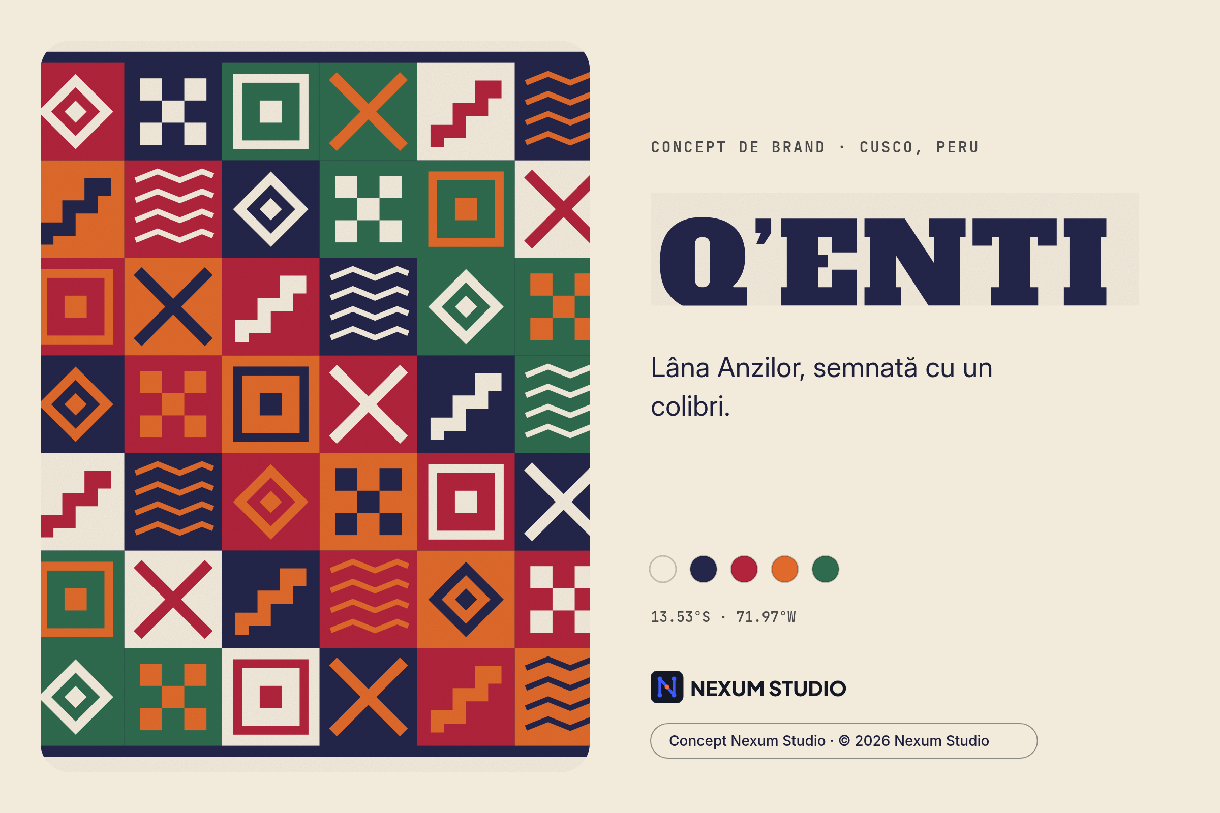 Q’ENTI: card de brand
